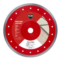 Disc diamantat pt. Ceramica dura, portelan gros >2cm pt. terase, 250x25.4 (mm), TPL 250 EXT Pro - RUBI-40913