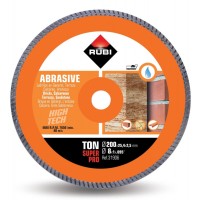 Disc diamantat pt. materiale abrazive 200mm, TON 200 SuperPro - RUBI-31906 Disc diamantat pt. materiale abrazive 200mm, TON 200 SuperPro - RUBI-31906