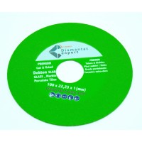 Disc Diamantat pt. taiat si slefuit Sticla, Gresie Extra Dura, 100x22.2 (mm) Super Premium - DXDY.GLASSX.100 Disc Diamantat pt. taiat si slefuit Sticla, Gresie Extra Dura, 100x22.2 (mm) Super Premium - DXDY.GLASSX.100