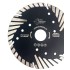 Disc diamantat TURBO Premium pentru Granit, Marmura, Piatra 125x22,2 (mm) - Triangle Protect - DXDY.2287.125 [3]