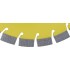 Disc DiamantatExpert pt. Beton armat & Granit - Line-up Tech 400mm Super Premium - DXDH.1004.400 [2]