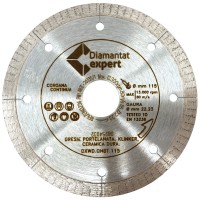 Disc DiamantatExpert pt. Portelan dur, ceramica dura - Ultra Long Life 115x22.2 (mm) Ultra Premium - DXWD.QNBT.115 Disc DiamantatExpert pt. Portelan dur, ceramica dura - Ultra Long Life 115x22.2 (mm) Ultra Premium - DXWD.QNBT.115