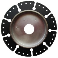 Disc DiamantatExpert pt. taiere si sanfrenare tevi de plastic 125x22.2 (mm) Super Premium - DXDH.9107.125.TA