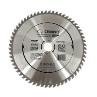 Disc Premium TCT - panza de fierastrau circular pentru taiat lemn, 260x30/25,4/20 cu 60 dinti din carbura de tungsten (vidia) - DXDY.PW260-60