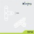 Distantiere tip T ( Teuri ) pt. placi - gresie si faianta - Rost 10 mm - 250 buc - XLEV-TST10-250 [2]