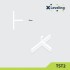 Distantiere tip T ( Teuri ) pt. placi - gresie si faianta - Rost 2 mm - 500 buc - XLEV-TST2-500 [2]