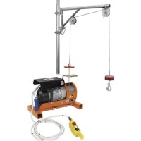Electropalan Profesional 150 kg, 2 x 25 metri cablu VELOX (de mare viteza) - IORI-DM150ITT-VX-25m