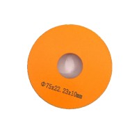 Freza diamantata pentru profilare granit, marmura, gresie Profil Semicerc Full Bullnose exterior, R-10mm, ∅75x22,23mm - DXDY.FPP.BN10