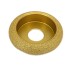 Freza diamantata pentru profilare granit, marmura, gresie, Profil Semicerc Interior, 75x22,23 #45 - DXDY.FPP.C20 [3]