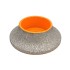 Freza diamantata pentru profilare granit, marmura, gresie Profil Semirotund Half Bullnose, R-20mm, ∅75x22,23mm - DXDY.FPP.HBN20 [4]