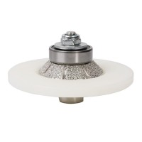 Freza diamantata pentru profilare Profil Bizot 45°, R-10mm, ∅115xM14 - BIHUI-DCPE45 Freza diamantata pentru profilare Profil Bizot 45°, R-10mm, ∅115xM14 - BIHUI-DCPE45