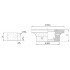 Freza Diamantata Semi-Baston Raza 10mm pt. Granit Dur - DXDY.FG.D75R10H10 [3]