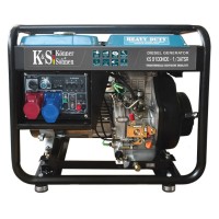 Generator de curent 7.5 kW diesel - Heavy Duty - Konner & Sohnen - KS-9100DE-1/3-HD-ATSR