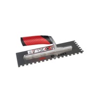 Gletiera dintata cu maner Rubiflex 28cm, 10mm - RUBI-74941 Gletiera dintata cu maner Rubiflex 28cm, 10mm - RUBI-74941