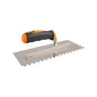 Gletiera dintata INOX 280 x 120mm, dinti patrati 10mm - WP-8203F4