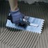 Gletiera dintata INOX 280 x 120mm, Rotund - BIHUI-PTSB20 [2]