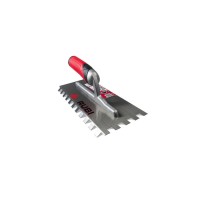 Gletiera dintata MRA 45° cu maner Rubiflex 28cm, 12mm - RUBI-75923