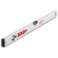 Nivelă cu bula ( Boloboc ) cu profil aluminiu, 120cm AV 120 - Sola-01111401