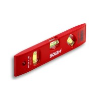 Nivelă torpedo ( Boloboc ) din plastic, cu magnet PTM 5, 20cm - Sola-01430620 Nivelă torpedo ( Boloboc ) din plastic, cu magnet PTM 5, 20cm - Sola-01430620