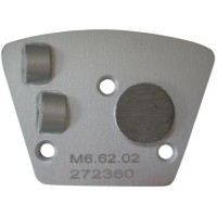 Placa cu segmenti diamantati pt. slefuire pardoseli - segment DPC 2x1/2 - prindere M6 - DXDH.8506.62.02-L Placa cu segmenti diamantati pt. slefuire pardoseli - segment DPC 2x1/2 - prindere M6 - DXDH.8506.62.02-L