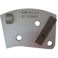 Placa cu segmenti diamantati pt. slefuire pardoseli - segment DPC - prindere M8 - DXDH.8508.61.01-L