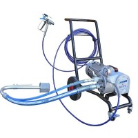 Pompa de vopsit / zugravit AIRLESS Industriala cu Carucior - Complet Echipata - 8L/min, furtun 1/4 Pompa de vopsit / zugravit AIRLESS Industriala cu Carucior - Complet Echipata - 8L/min, furtun 1/4
