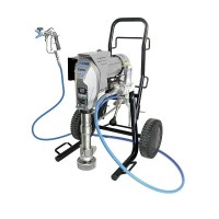 Pompa de vopsit / zugravit AIRLESS Industriala cu Carucior - Complet Echipata - 7,5L/min - Larius Thor Pompa de vopsit / zugravit AIRLESS Industriala cu Carucior - Complet Echipata - 7,5L/min - Larius Thor