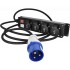 Prelungitor 230V Stecher Euro - 4x Priza Casnica - max 5000W - KS-EX3M-4S [2]