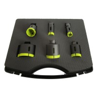 Set 6 carote diamantate pt. gresie portelanata & piatra - diam. 20, 25, 35, 40, 50, 68 (mm) - Super Premium - DXDH.80406.Satz6.20-68