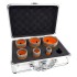 Set carote diamantate pt. gresie portelanata & piatra - diam. 20, 28, 35, 43, 50, 68 mm - 3DTECH - Super PREMIUM - DXDY.NEODRILL.BigSet [2]
