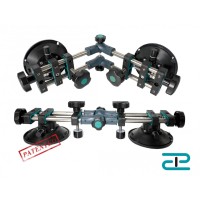 Sistem de fixare si ajustare multi-unghi, cu 2 ventuze cu vacuum, Ø150mm pt. placi ceramice - BIHUI-LFTFV6