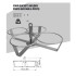 Suport 4 galeti din plastic pt. Electropalane IORI-BS4 [2]