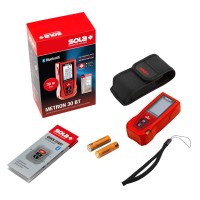 Telemetru cu laser roșu si bluetooth - 30m, METRON 30 BT - Sola-71025101 Telemetru cu laser roșu si bluetooth - 30m, METRON 30 BT - Sola-71025101