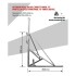 Trepied pt. fixare in exterior - inaltime reglabila 2100-3400 mm pt. Electropalane IORI-MOD-D [2]