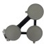 Ventuza tripla Triventosa Plus - Ø112mm, 74kg - Raimondi-185TRMK3RP [5]