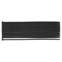 Coliere plastic EXTREME 3,6 × 150 mm, negru, 100 buc.