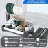 Scurgator de vase, Quasar & Co.®, extensibil, etajat, cu suport pentru cutite/tacamuri/pahare, metal/plastic, 32,5-50 x 35 cm, gri [5]