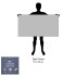 Set 12 prosoape baie corp Quasar & Co.®, 70 x 140 cm, 600 g/mp, hotel quality, 100% bumbac, alb [2]