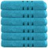 Set 6 prosoape baie Quasar & Co.®, 100% bumbac, 450 g/mp, 70 x 140 cm, turcoaz [5]