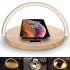 Lampa cu incarcare wireless si suport telefon, Quasar & Co.®, 3 functii, QI 10W, veioza cu 3 intensitati lumina, ABS, natur [2]