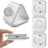 Incarcator wireless magnetic 3 in 1, Quasar & Co.®, universal, pliabil, incarcare rapida 15W, Qi fast wifi charger, 25 x 7,5 x 0,75 cm, alb [8]