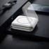 Incarcator wireless magnetic 3 in 1, Quasar & Co.®, universal, pliabil, incarcare rapida 15W, Qi fast wifi charger, 25 x 7,5 x 0,75 cm, alb [4]