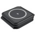 Incarcator wireless magnetic 3 in 1, Quasar & Co.®, universal, pliabil, incarcare rapida 15W, Qi fast wifi charger, 25 x 7,5 x 0,75 cm, negru [6]