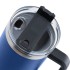Cana termos cu maner si pai, Quasar & Co.®, cu capac To Go, pentru bauturi calde/reci, otel inoxidabil, 1.2 L, bleumarin [2]