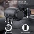 Statie de incarcare auto 3 in 1, Quasar & Co.®, pentru pasagerii din spate, retractabil, compatibil Android, iOS, Type C, negru [4]