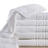Set 3 prosoape baie fata Quasar & Co.®, 50 x 90 cm, 600 g/mp, hotel quality, 100% bumbac, alb [6]
