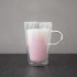 Set 4 cani cu pereti dubli Quasar & Co.®, 400 ml, termorezistente, model drept, transparent [3]