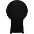 Set 3 huse masa evenimente, Quasar & Co.®, huse elastice, fete de masa elastice pentru masa cocktail, d 75-85 cm, h 110-120 cm, negru [5]