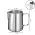 Set 2 cani din inox cu gradatie, latiere pentru spumare cu maner, Quasar & Co.®, cani de lapte sau cappucino, cu cioc, cani pentru bar, cani barista, 350 ml, h 9 cm [8]