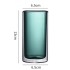 Set 4 pahare cu pereti dubli, Quasar & Co.®, sticla termorezistenta, 250 ml, d 6,5 cm, h 13 cm, multicolor [8]